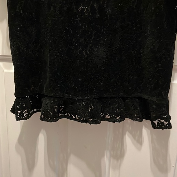 Nordstrom Velvet black cocktail dress - Picture 4 of 11